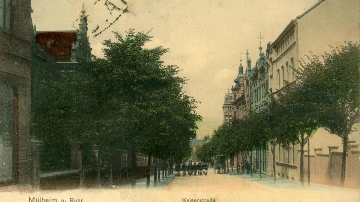 Mülheim - Kaiserstraße historisch