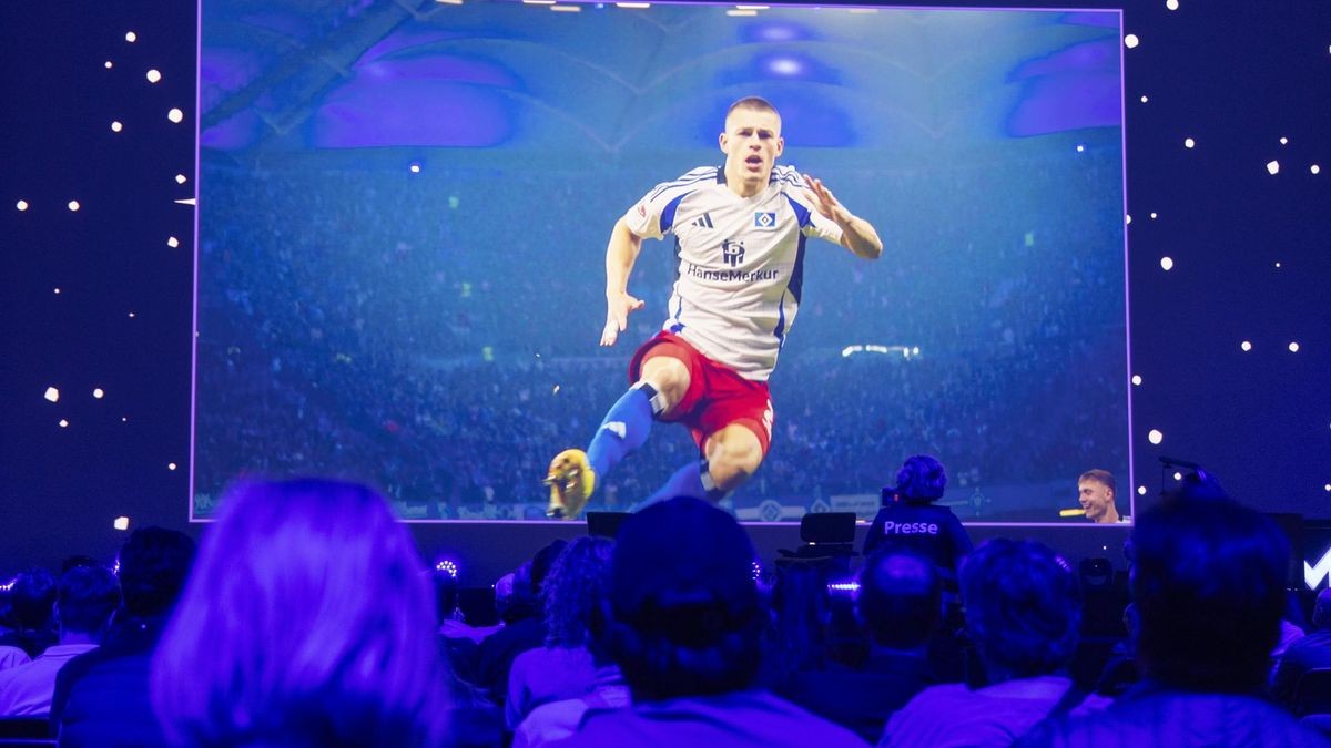 Eine Szene aus der HSV-Doku „Always Hamburg“, die beim OMR-Festival gezeigt wurde.