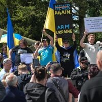 80. Jahrestag Ende Zweiter Weltkrieg - Berlin