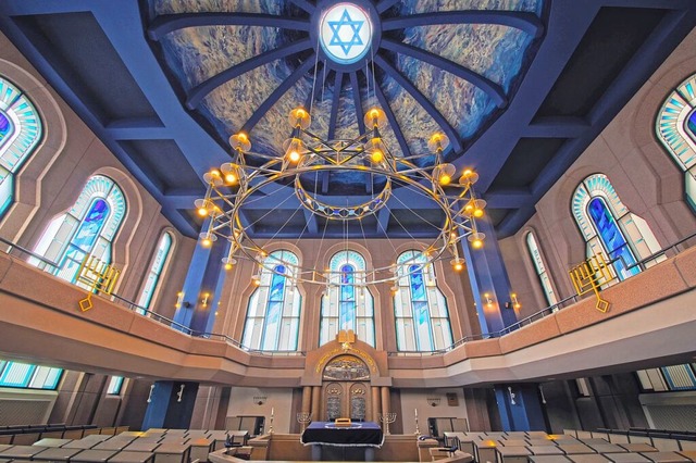 Zentrum der Jüdischen Gemeinde Mannheim: die Synagoge  | Foto: Jüdische Gemeinde Mannheim