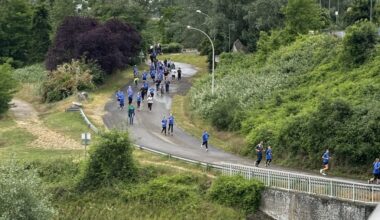 So hat unsere Autorin den grenzüberschreitenden Lauf "Run for Europe" bei Breisach erlebt - Breisach