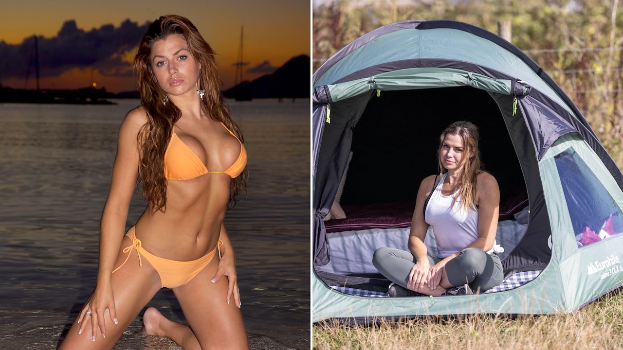 Vom Luxus zur Armut – Ex-Playmate Louise Glover lebt in einem Zelt