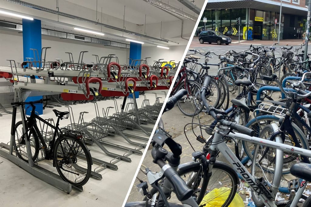 Park-Chaos an der Schillerstraße – Leere in der Radstation