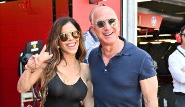 Jeff Bezos und Lauren Sánchez: Boxenstopp bei der Formel 1! | Unterhaltung