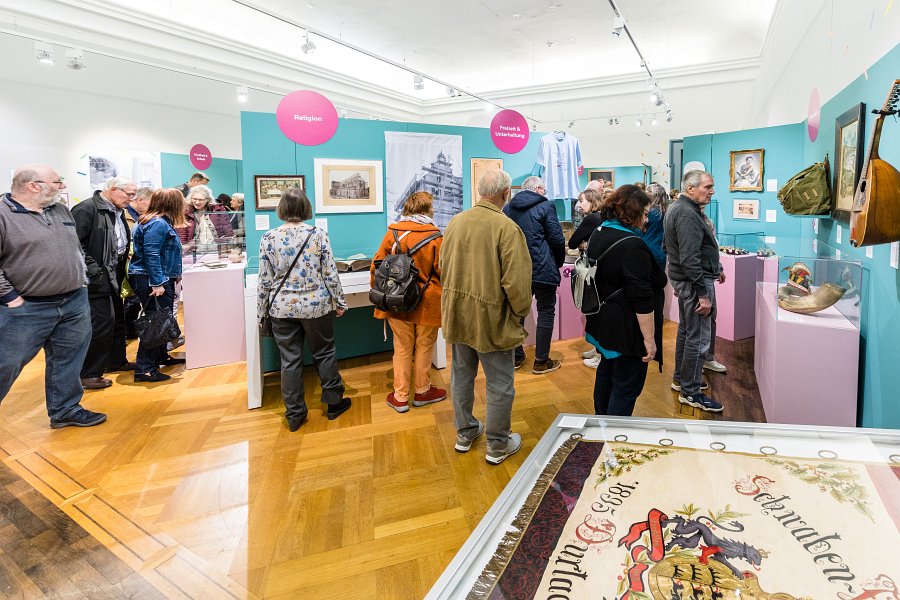 Blick auf das Durlacher Pfinzgaumuseum