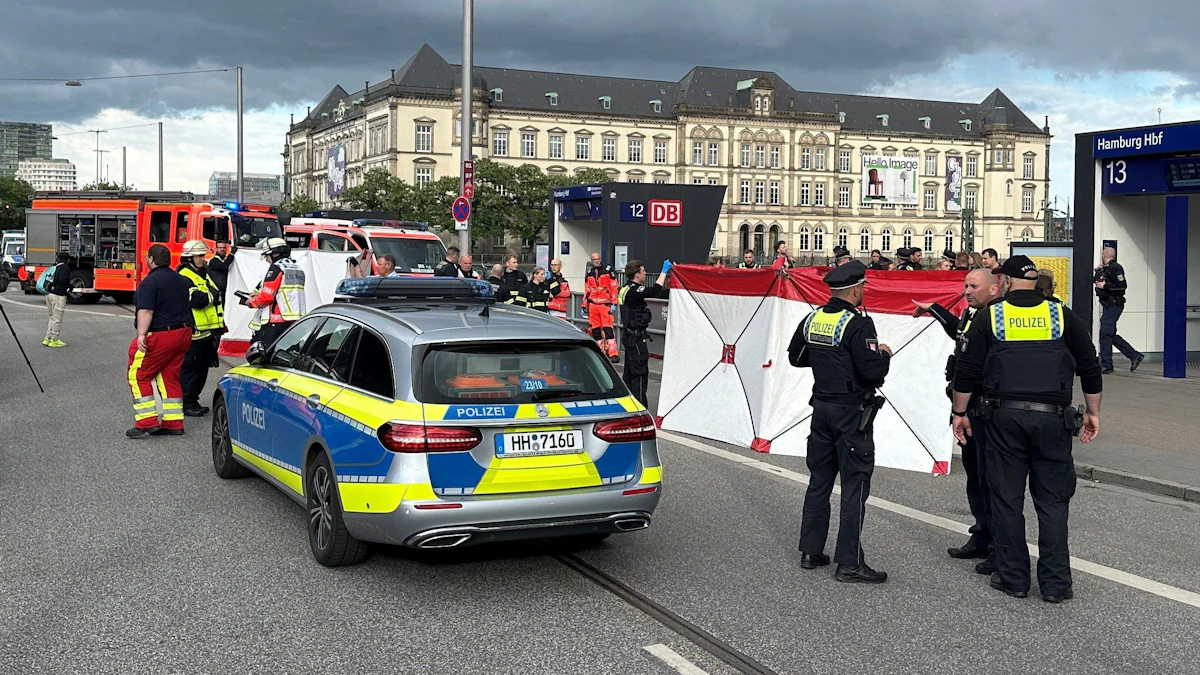 Messerangriff in Hamburg: Haftrichter ordnet Unterbringung der Verdächtigen in Klinik an - Panorama