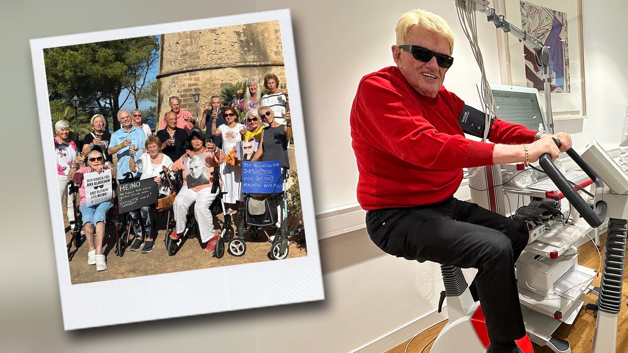 Heino fit für den Ballermann! Fans kommen mit Rollator zum „Bierkönig“ | Unterhaltung