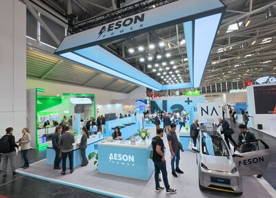 Aeson Power präsentiert auf der EES Europe 2025 seine innovative Natriumbatterietechnologie