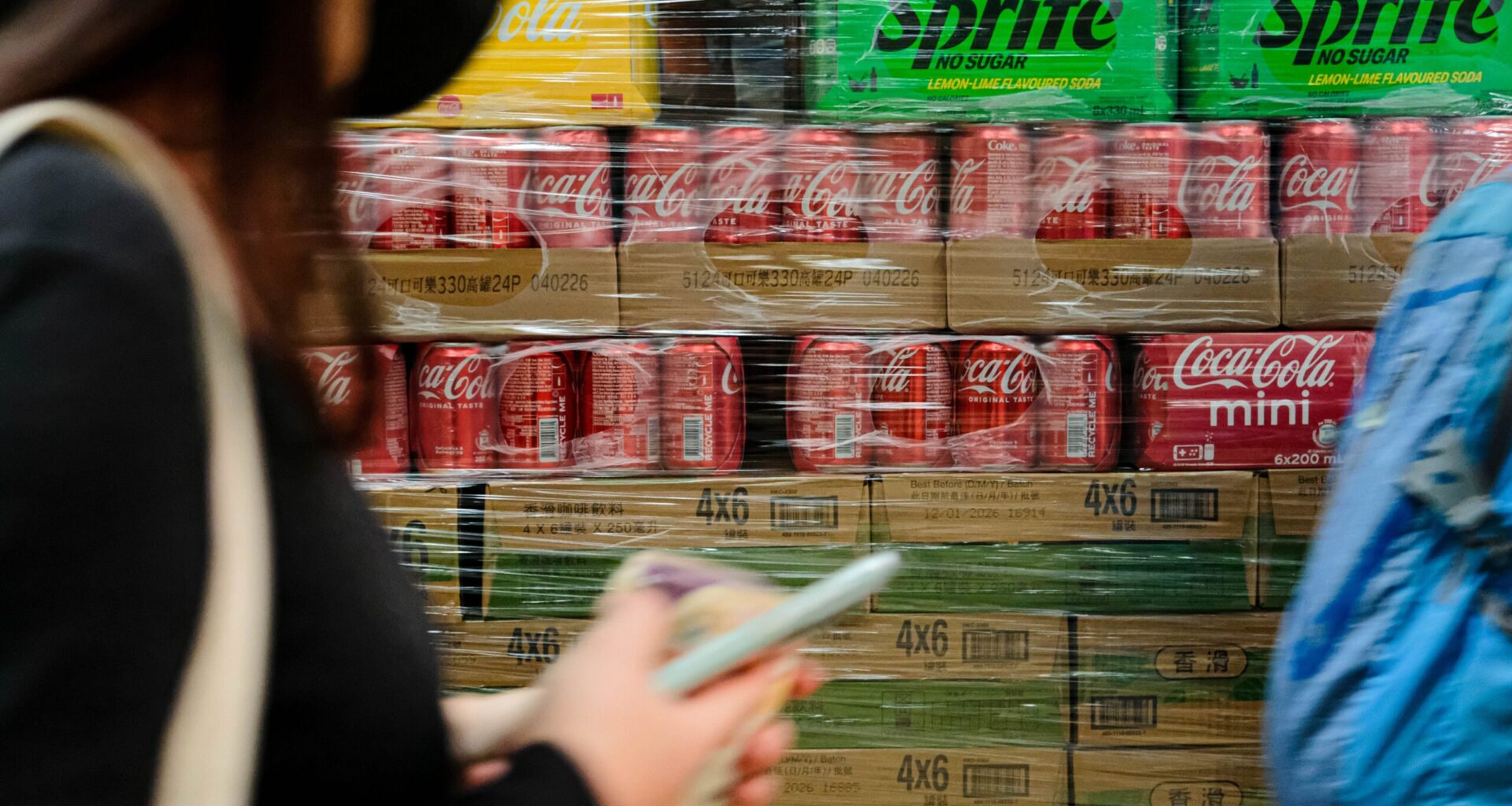 Die Beliebtheit von Coca-Cola-Produkten ist nach Trumps Zoll-Ankündigung zurückgegangen.