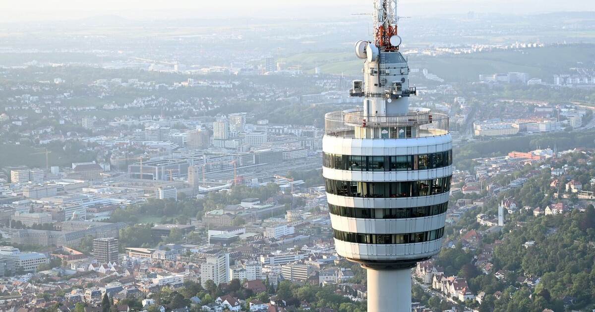 Stuttgarter Fernsehturm muss wegen Rissen saniert werden - Baden-Württemberg