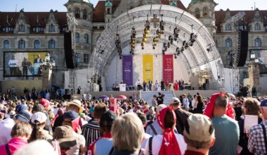Zehntausende in Hannover: Steinmeier: Kirchentag ist Ort für die drängenden Fragen