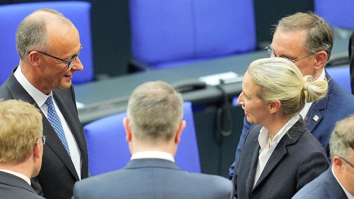 RTL/ntv-Trendbarometer: Union und AfD weiter gleichauf, Zuversicht wächst