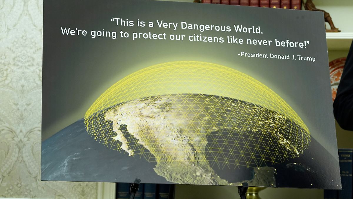 USA planen Weltraum-Abwehr: Wie funktioniert der Golden Dome?