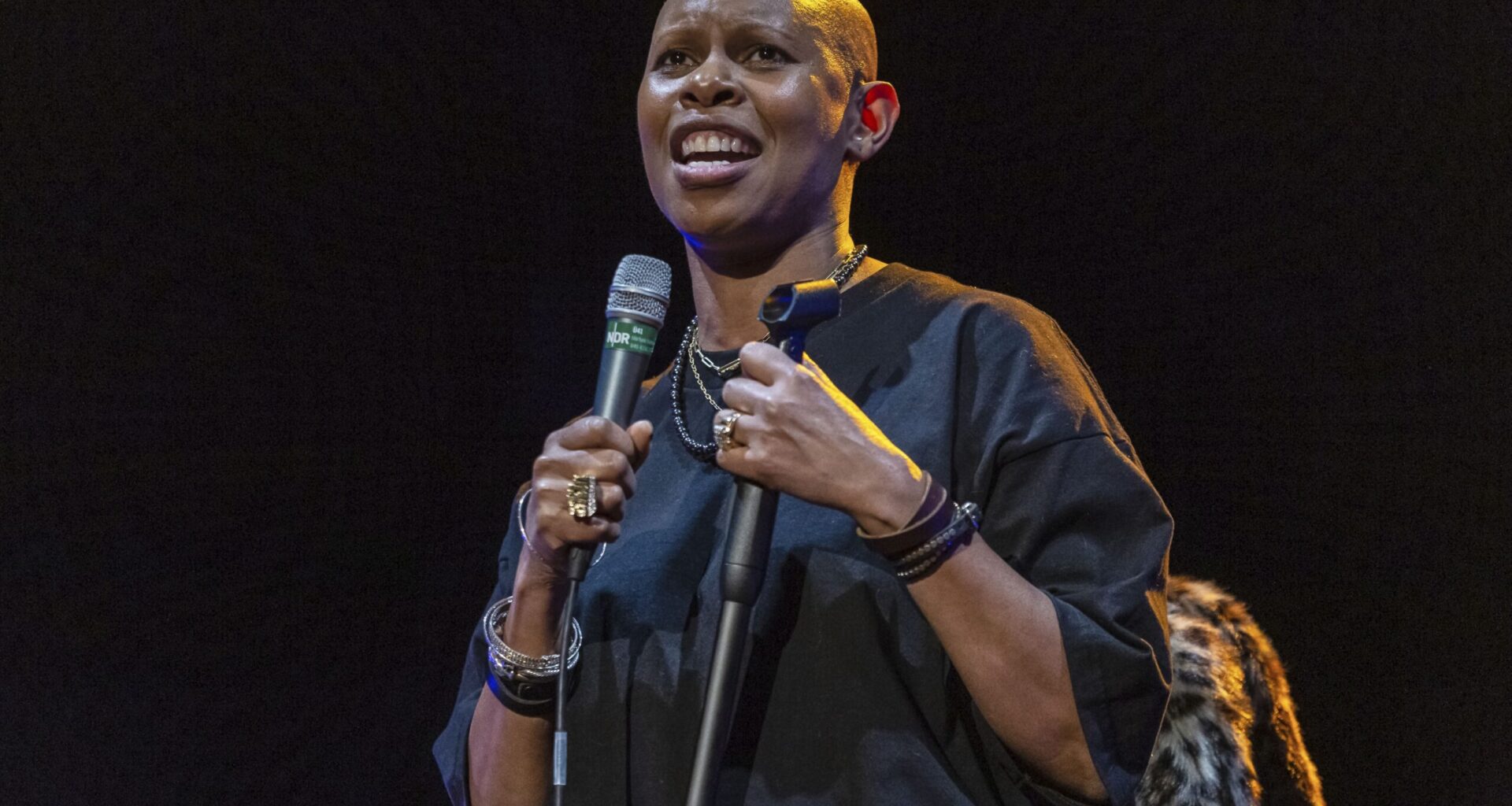Deborah Anne Dyer / Skin von Skunk Anansie live beim Radiokonzert im NDR Landesfunkhaus am Maschsee