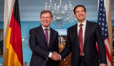 Schulterschluss bei Ukraine-Kurs: Rubio nimmt sich nur kurz Zeit für Wadephul
