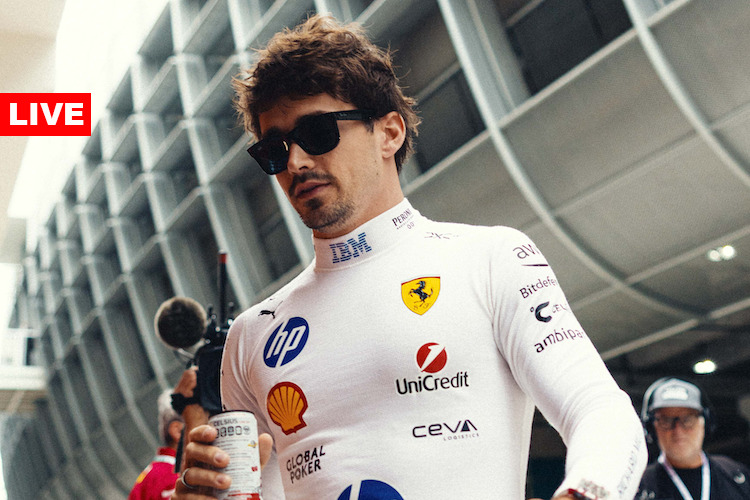 Charles Leclerc kann den Miami-Sprint nicht bestreiten