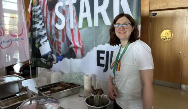 You are currently viewing „Mutig, stark, beherzt“: Jugendliche aus der Trinitatisgemeinde an der Erft mit Waffeln und Nudeln beim Kölner Treff auf dem Kirchentag