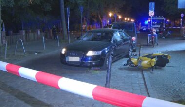 Berlin: Mit Flaschen, Steinen, Waffen – 30 Personen greifen Audi an | Regional
