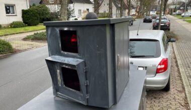 Ein Panzerblitzer ist wieder repariert und im Dienst