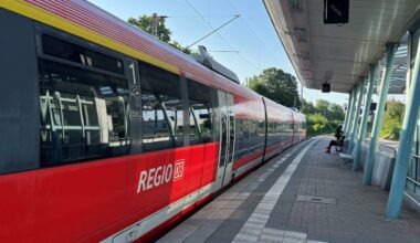 Bahnstrecke zwischen Lünen und Dortmund gesperrt: Personen auf den Gleisen