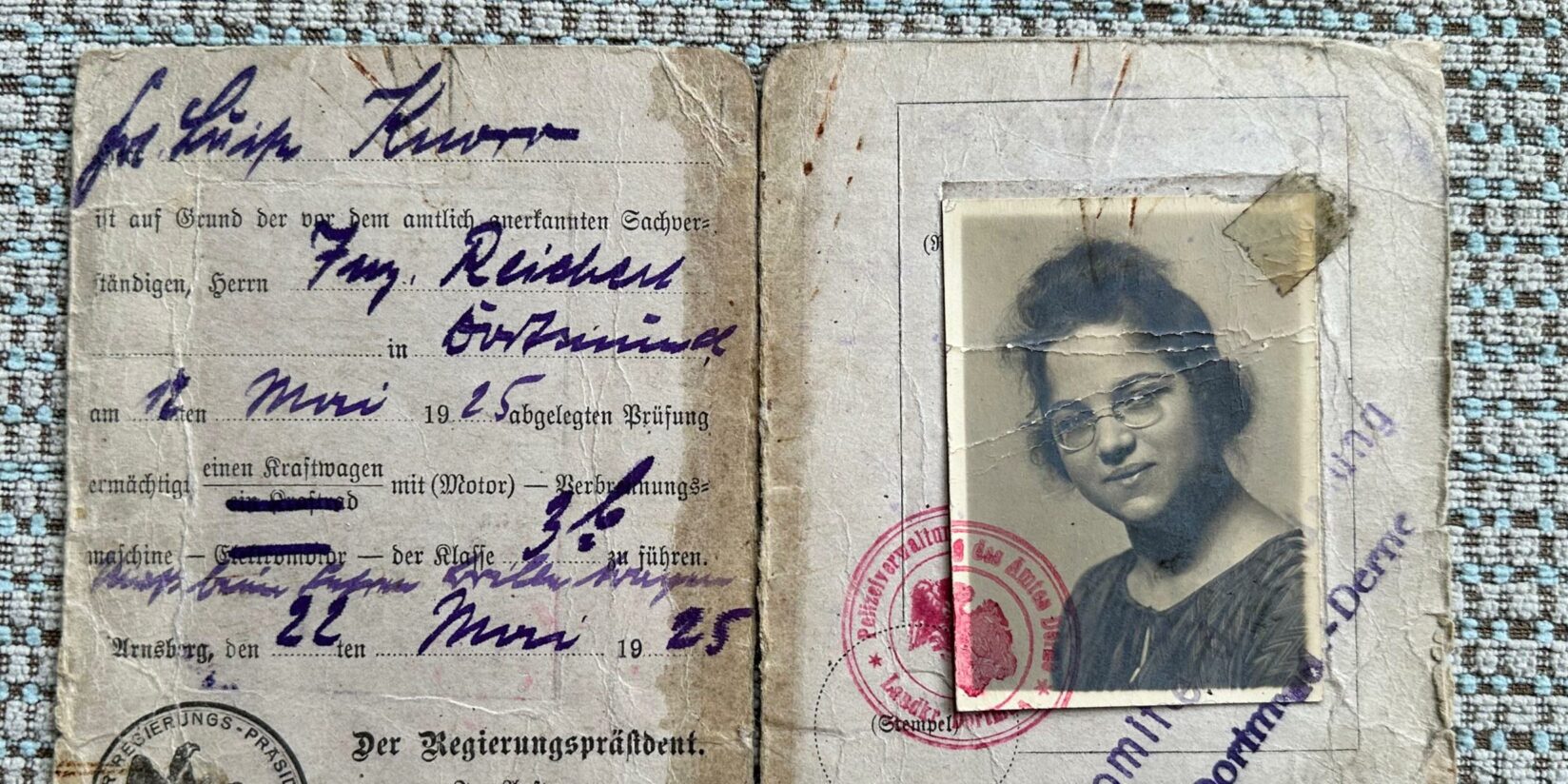 Luise Feeth war 1925 Dortmunds erste Frau mit Führerschein