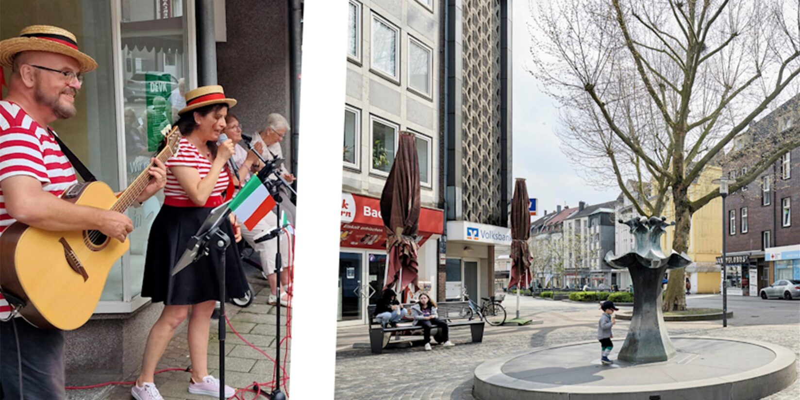 Pläne für Hertens Innenstadt bei italienischem Nachmittag