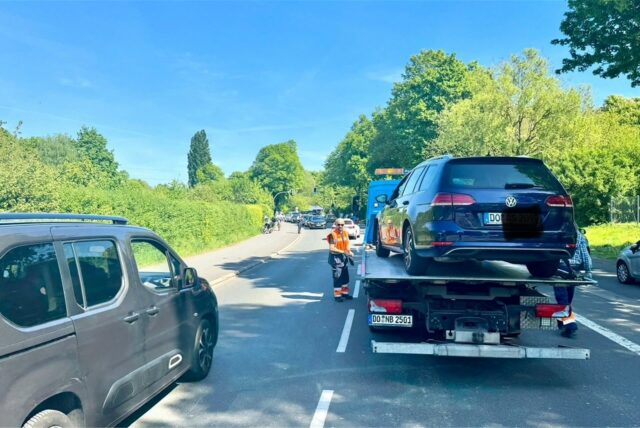 Unfall auf der Straße An der Goymark