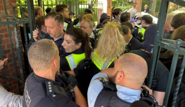 AfD-Besuch auf Zeche Zollern in Dortmund führt zu Polizeieinsatz