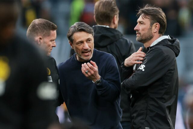 Niko Kovac gestikuliert.
