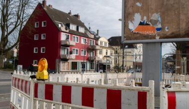 Ewaldstraße in Herten: Stadtwerke-Baustelle dauert länger