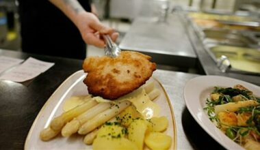 In diesen Restaurant kommt Spargel auf den Teller