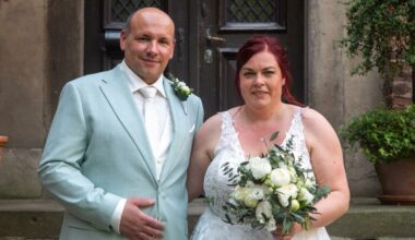 Melanie und Tim tauschen die Ringe in Castrop-Rauxel