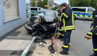 Vollsperrung auf der B235 in Castrop-Rauxel
