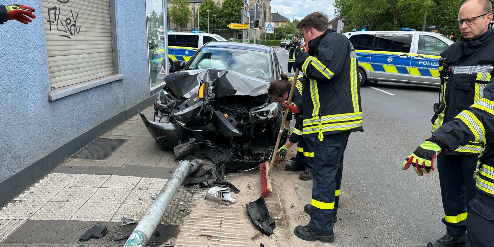 Vollsperrung auf der B235 in Castrop-Rauxel