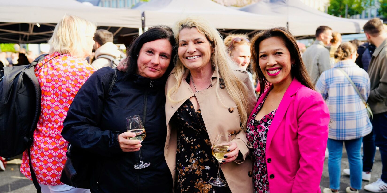Schöne Bilder vom ersten Mai-Feierabendmarkt