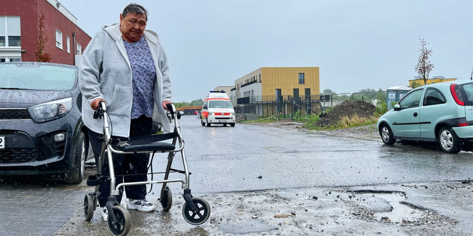 Neues beim Straßenendausbau in der Brechtener Heide