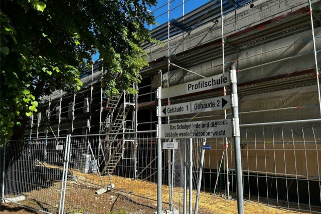 Baustelle Profilschule Ascheberg