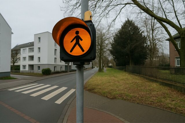 Ein Schutzblinker wie dieser (Symbolfoto) wird an der Kreuzung Kemminghauser -/Lüdinghauser Straße wohl nicht kommen.