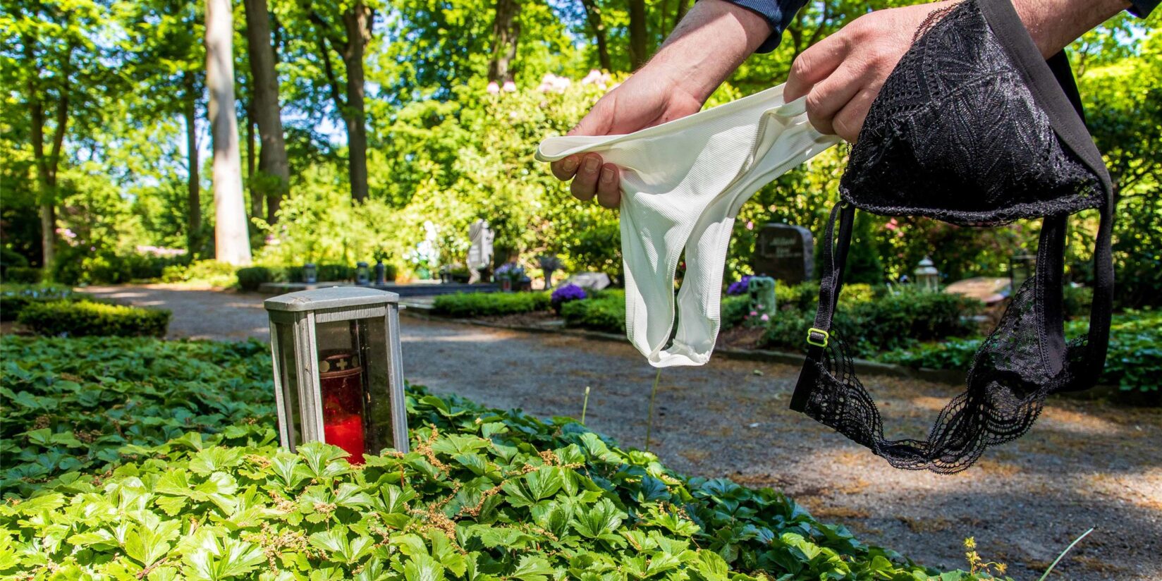 Schlüpfriges Treiben auf Waldfriedhof nimmt kein Ende