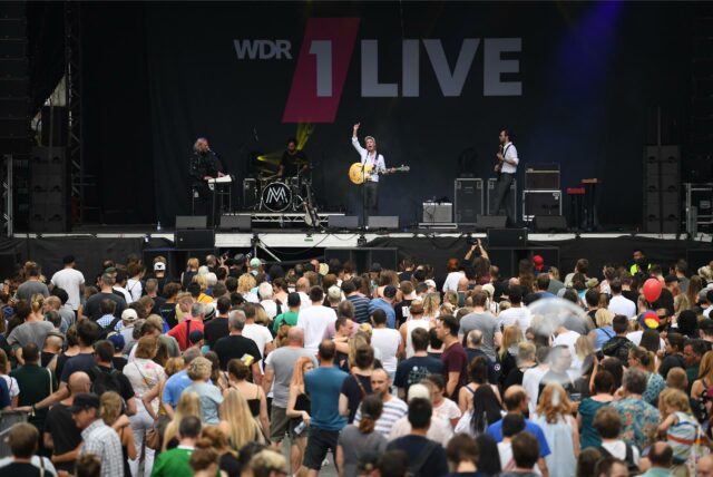 Auftritt der Band Matija beim Festival Bochum Total 2018.