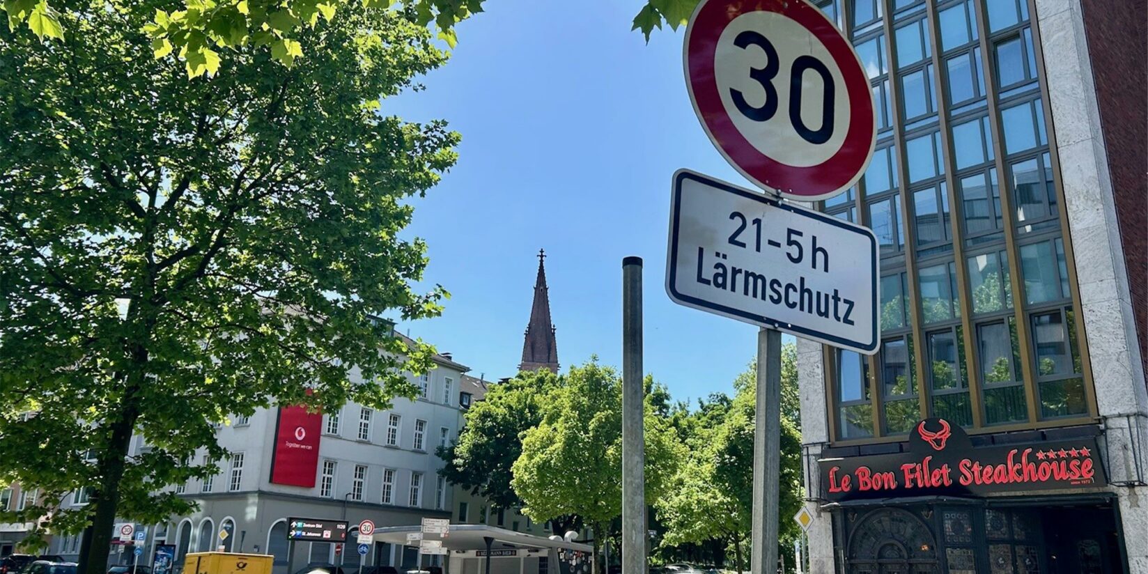 Tempo 30 gilt auf einem Stück bald ganztags