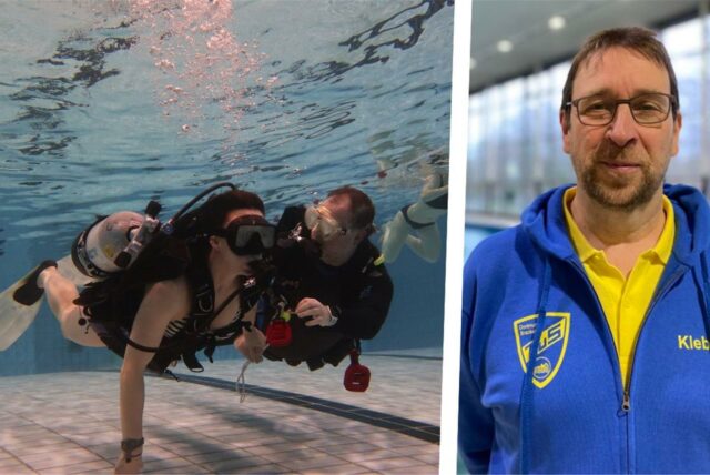 Das Brackeler Hallenbad schließt für die Öffentlichkeit, Vereine wie der Tauchsportclub (TSC) Dortmund und die Schwimmabteilung des TuS Brackel mit Markus Kleber (Foto) sind zunächst nicht betroffen.