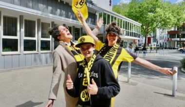 Die Fan-Bilder aus der Stadt