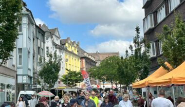 Viele Fotos vom Blumenmarkt in Herten 2025