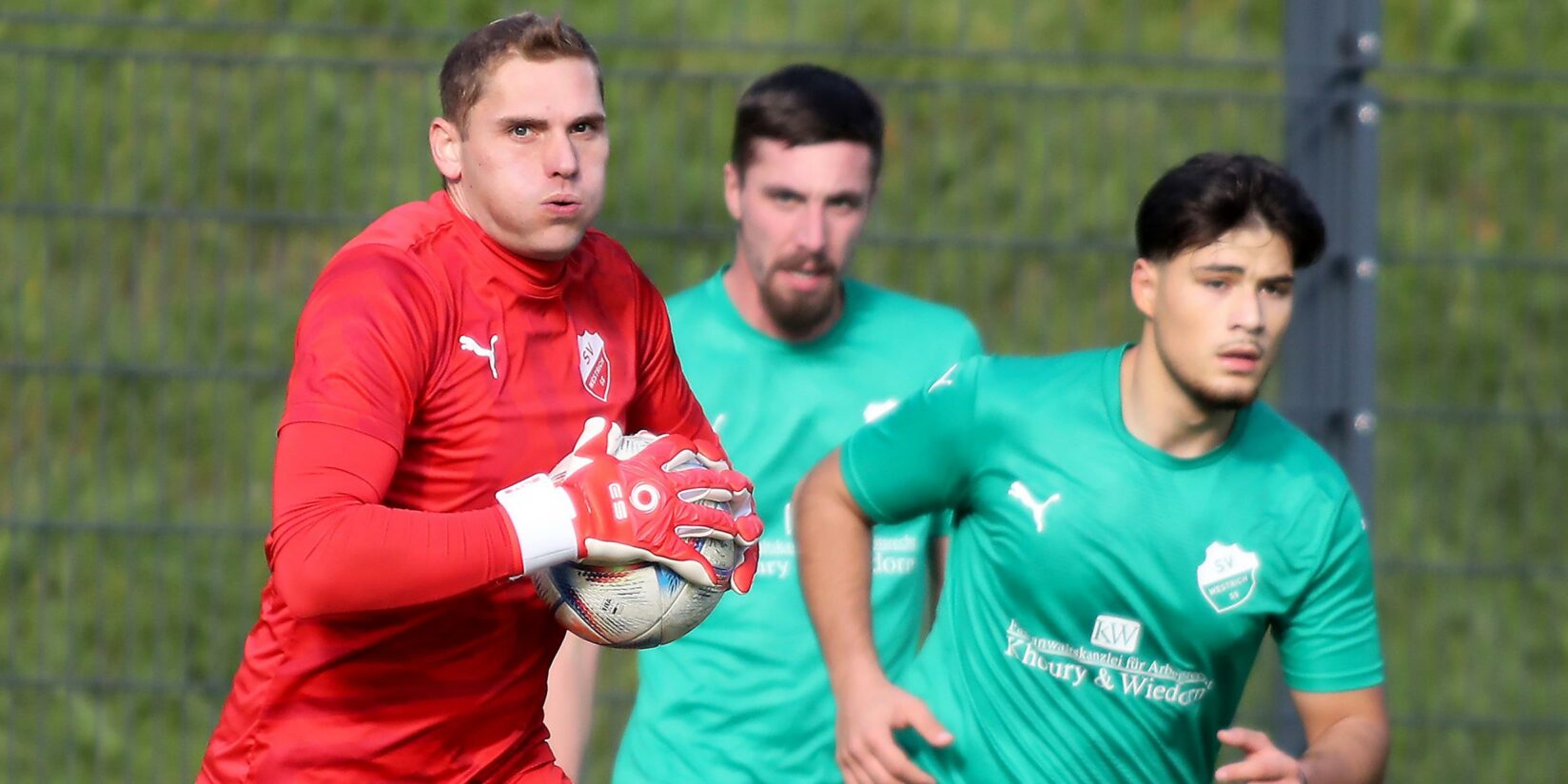 Fan-Liebling des SV Westrich dabei