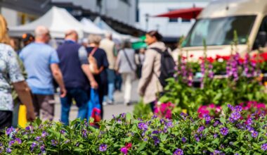 Polizei-Einsatz beim Hertener Blumenmarkt