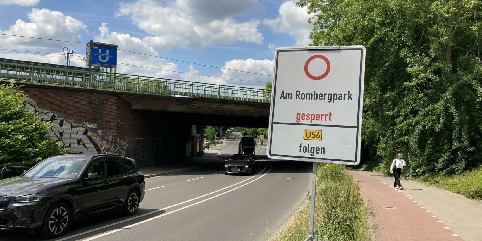 Baustellen an allen Zufahrten im Süden