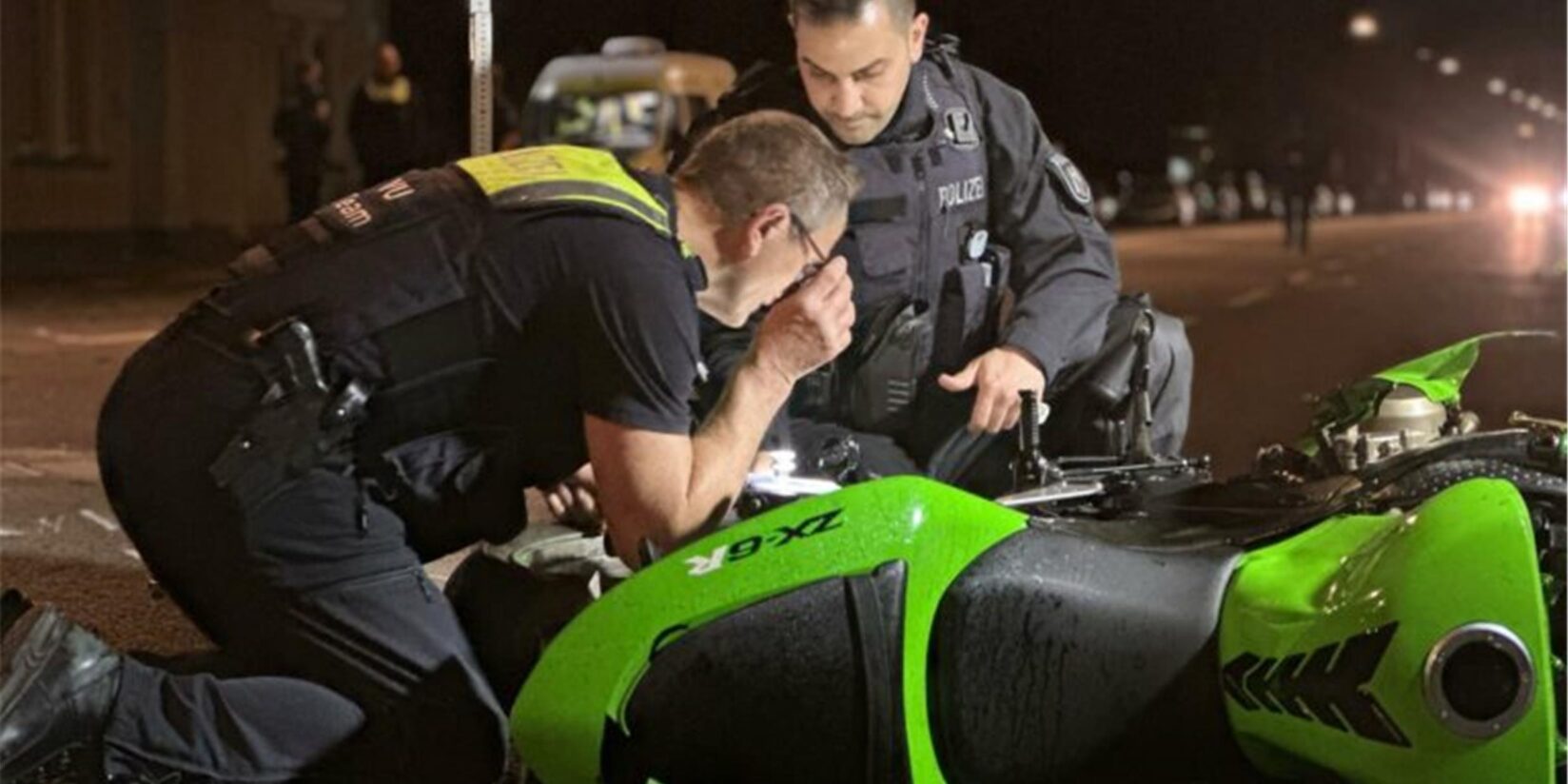 So arbeitet das Unfallaufnahmteam der Polizei