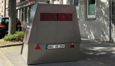 Panzerblitzer Potts-Blitz an neuem Standort