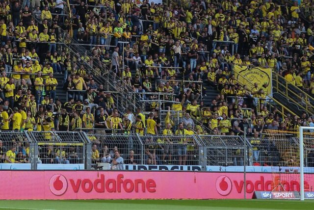 Die Südtribüne in Dortmund.